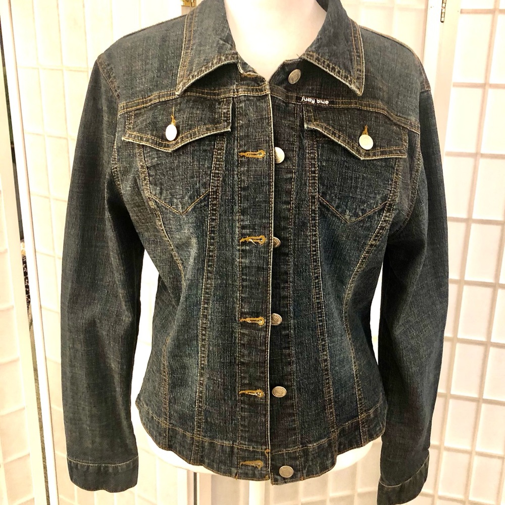 JUDY BLUE vintage denim jacket in excellent condition XL